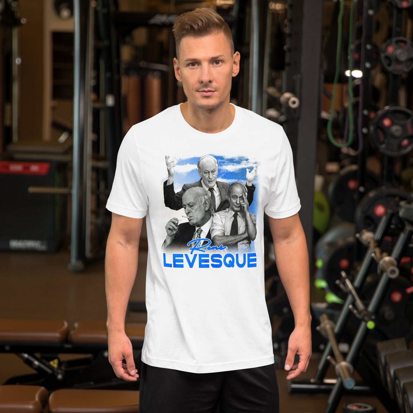 T-shirt unisexe - René Lévesque